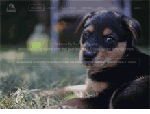 Tablet Screenshot of gopugethound.com